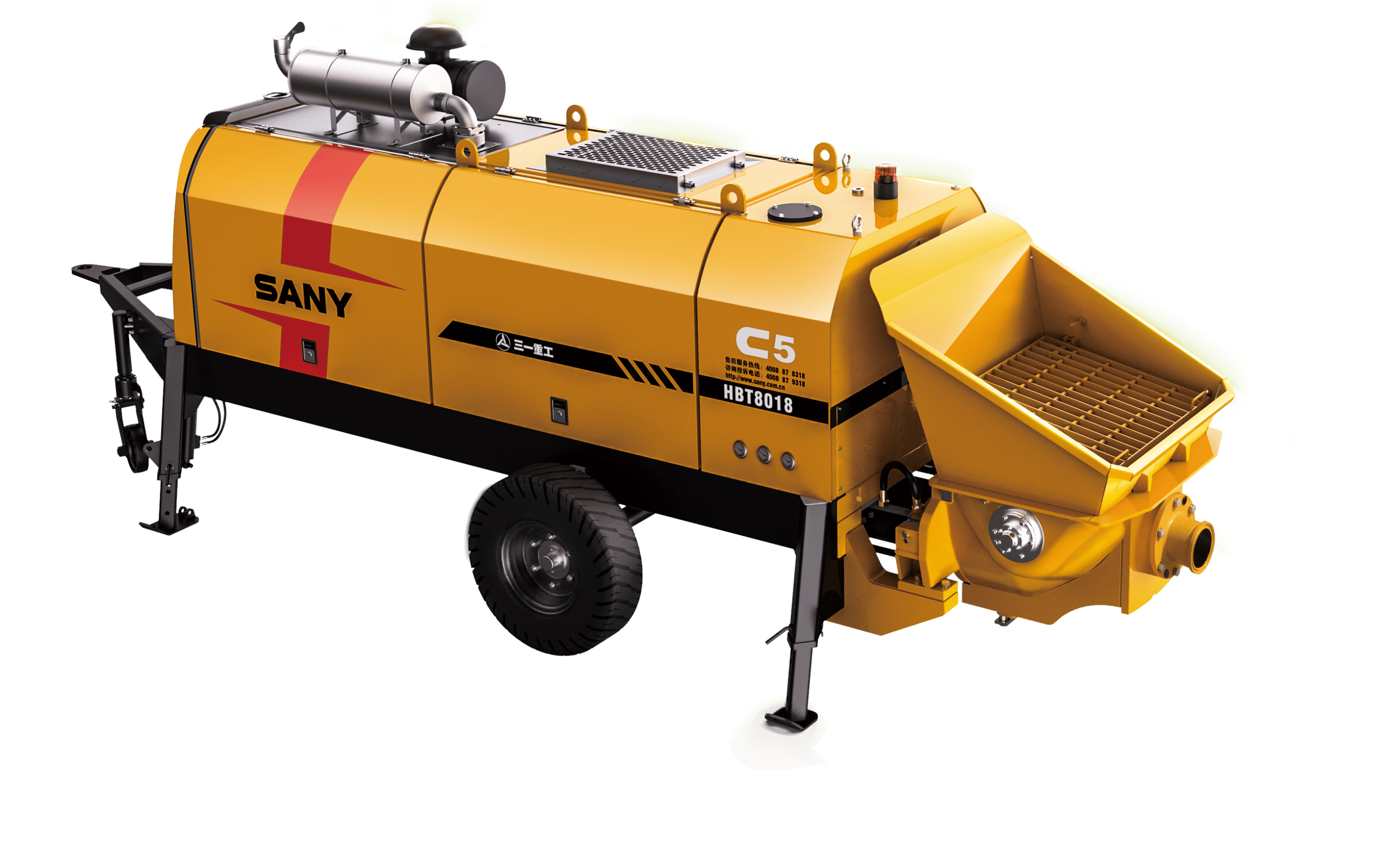 c.TRAILER PUMP HBT8018C-5